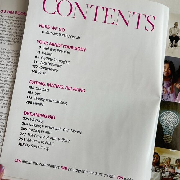 O's Big Book of Happiness by Oprah Winfrey - Picture 4 of 10